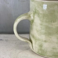 Wonki Ware Mugs & Jugs 1 Litre Jug In Irish Green Wash