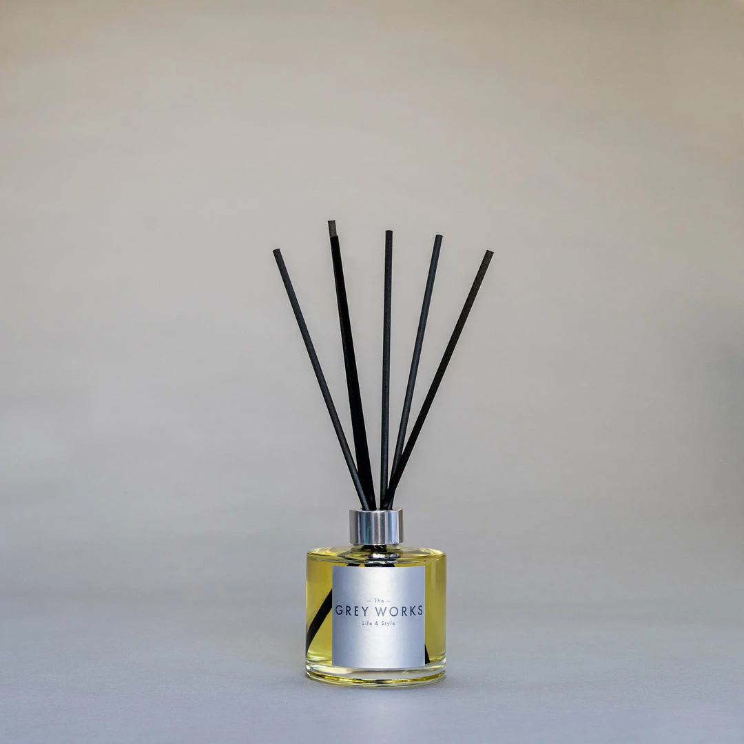 Brand new 🛒 The Grey Works Perfumed Reed Diffuser In Secret Garden Home Fragrance ⭐ 6 The Grey Works Perfumed Reed Diffuser In Secret Garden Home Fragrance