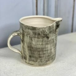 Wonki Ware 500ml Ceramic Jug In A Charcoal Wash