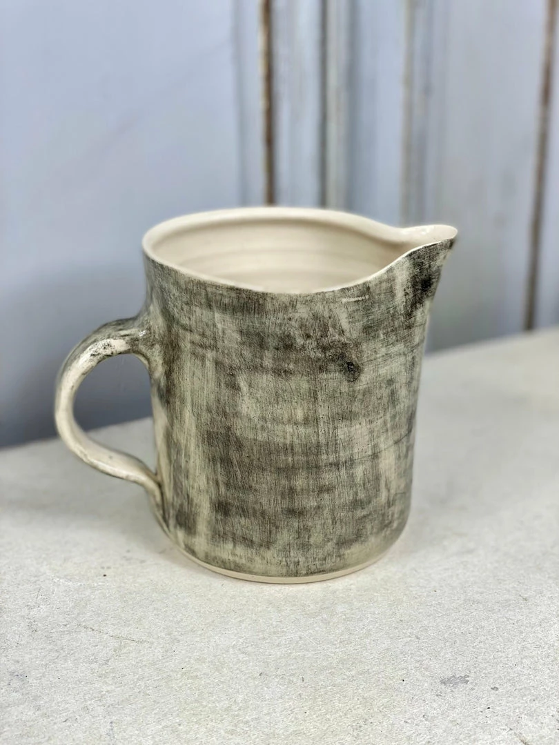 Discount โญ Wonki Ware 500ml Ceramic Jug In A Charcoal Wash ๐ 3 Wonki Ware 500ml Ceramic Jug In A Charcoal Wash