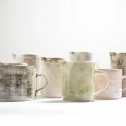 Wonki Ware 500ml Ceramic Jug In A Duck Egg Wash Mugs & Jugs
