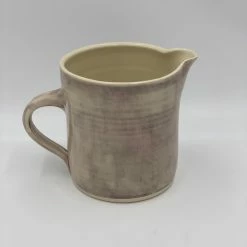 Wonki Ware 500ml Ceramic Jug In An Aubergine Wash Mugs & Jugs