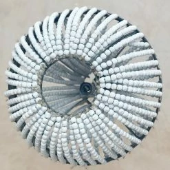 Best deal ⭐ The Grey Works Alicia White Beaded Chandelier With Grey Antiqued Metal Work 🥰 14 The Grey Works Alicia White Beaded Chandelier With Grey Antiqued Metal Work