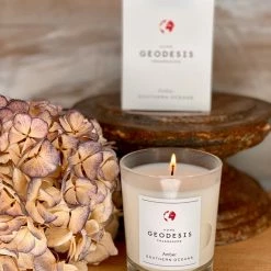 Geodesis Amber Fragranced Candle – (Southern Oceans) Candles