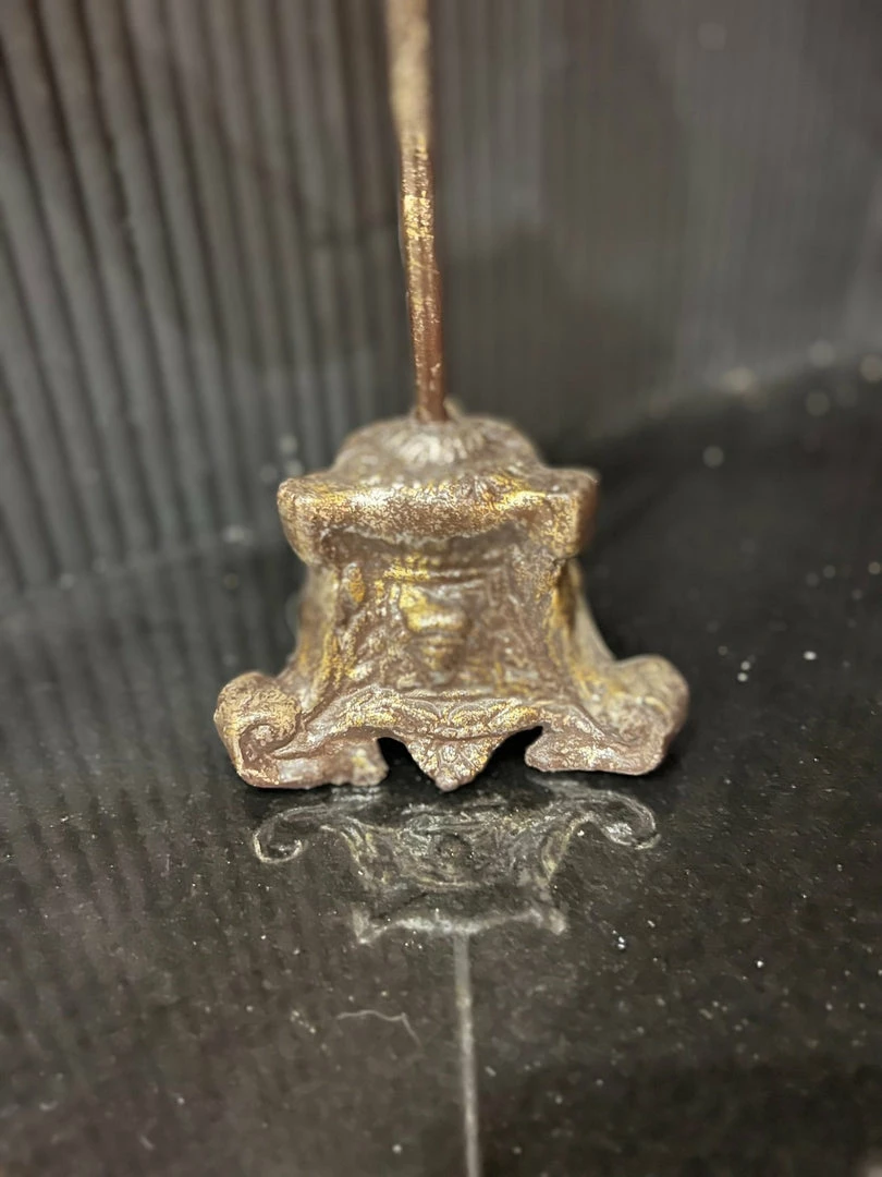 New ๐งจ The Grey Works Angel Wing Candle Holder In Antiqued Gold Finish โ 7 The Grey Works Angel Wing Candle Holder In Antiqued Gold Finish