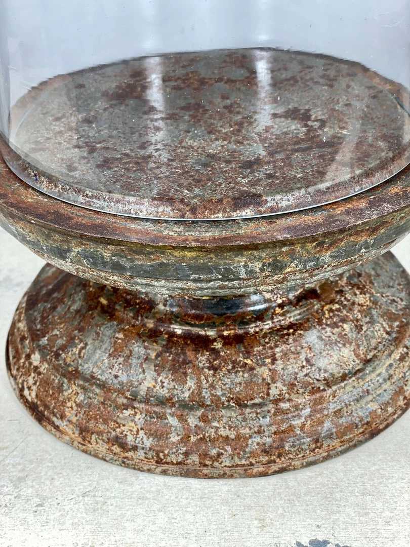 Wholesale ๐งจ The Grey Works Homewares Antiqued Zinc Decorative Glass Dome - Large โ 8 The Grey Works Homewares Antiqued Zinc Decorative Glass Dome - Large