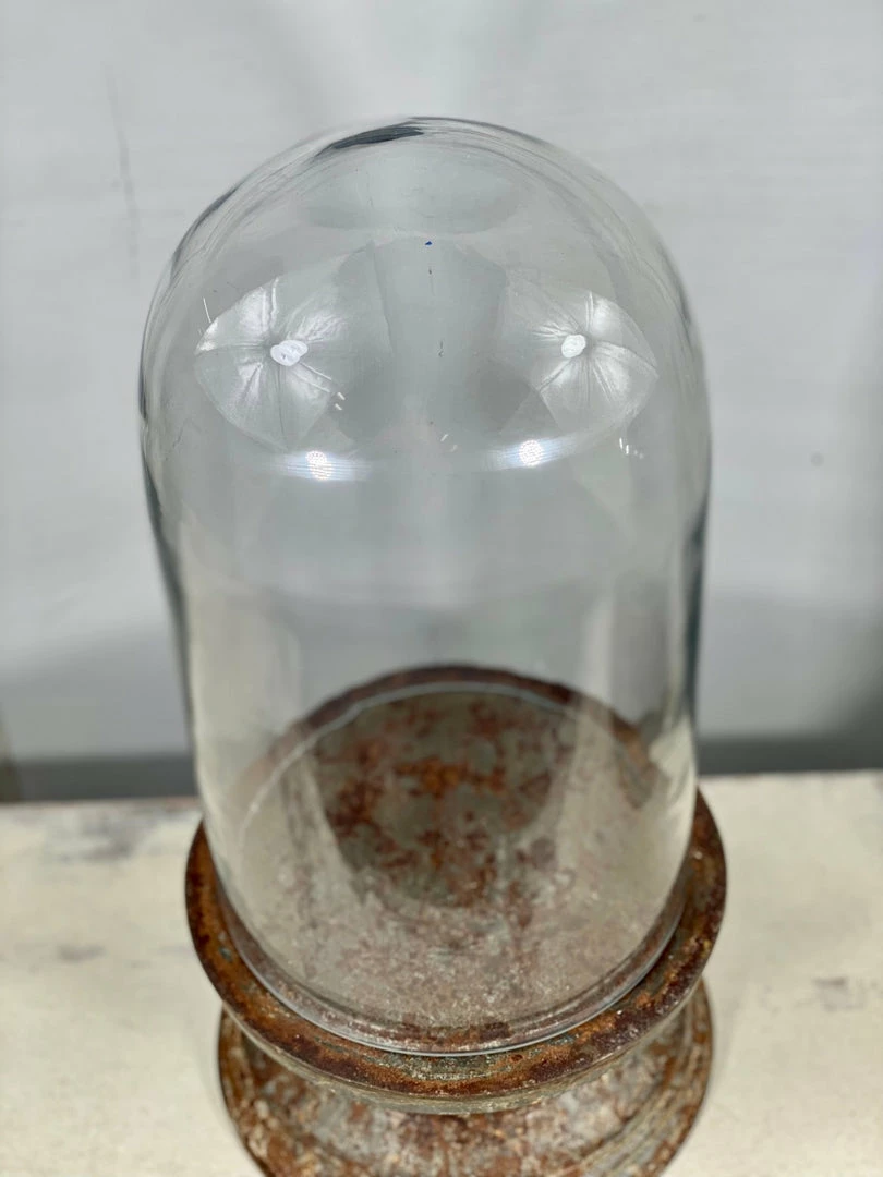 Wholesale ๐งจ The Grey Works Homewares Antiqued Zinc Decorative Glass Dome - Large โ 7 The Grey Works Homewares Antiqued Zinc Decorative Glass Dome - Large