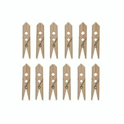 The Grey Works Wooden Pegs Homewares