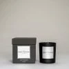 The Grey Works Candles Black Glass Scented Candle In Fresh Linen