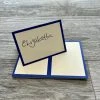 Hester & Cook Blue Frame Place Cards-Pack Of 12