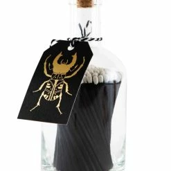Archivist Gallery Bottle Of Matches Black Bug