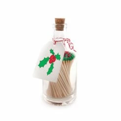 Archivist Gallery Bottle Of Matches Christmas Holly Christmas Sale