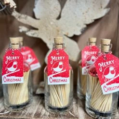Archivist Gallery Bottle Of Matches Christmas Robin Christmas Sale