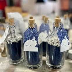 Archivist Gallery Bottle Of Matches Snow Bunny Luxury Matches