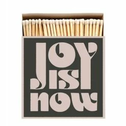 Archivist Gallery Box Of Matches Joy Is Now Luxury Matches