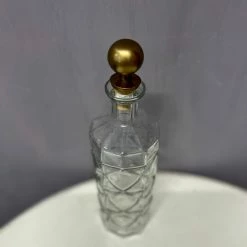 The Grey Works Brass Bottle Stopper