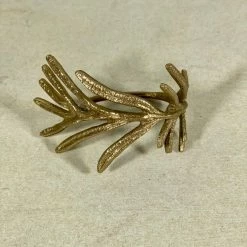 Best Sale ✨ The Grey Works Homewares Brass Fern Leaf Napkin Holder 🥰 8 The Grey Works Homewares Brass Fern Leaf Napkin Holder