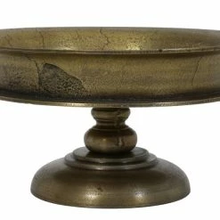 The Grey Works Bronze Footed Centrepiece Display Bowl
