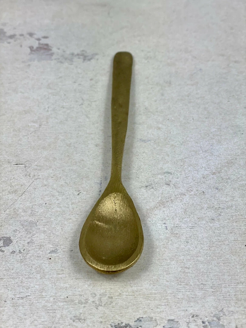 Budget π The Grey Works Brushed Gold Handmade Spoon Homewares π 3 The Grey Works Brushed Gold Handmade Spoon Homewares