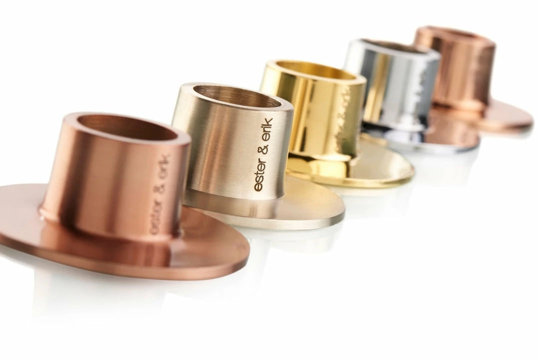 Best Sale π Ester & Erik Matt Silver Candle Holder π₯ 5 Ester & Erik Matt Silver Candle Holder