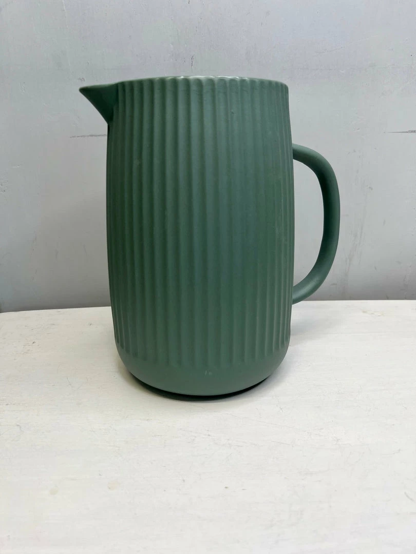 New ๐ฏ The Grey Works Homewares Ceramic Linear Jug In Rosemary ๐ 5 The Grey Works Homewares Ceramic Linear Jug In Rosemary