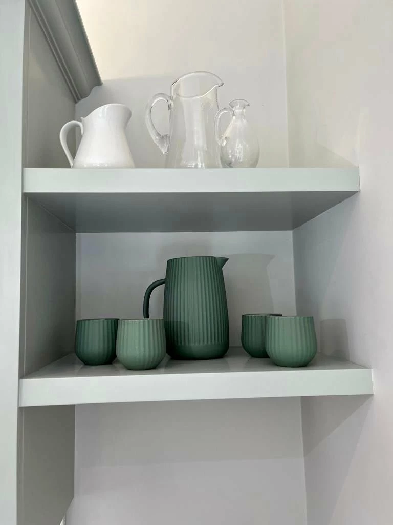 New ๐ฏ The Grey Works Homewares Ceramic Linear Jug In Rosemary ๐ 8 The Grey Works Homewares Ceramic Linear Jug In Rosemary