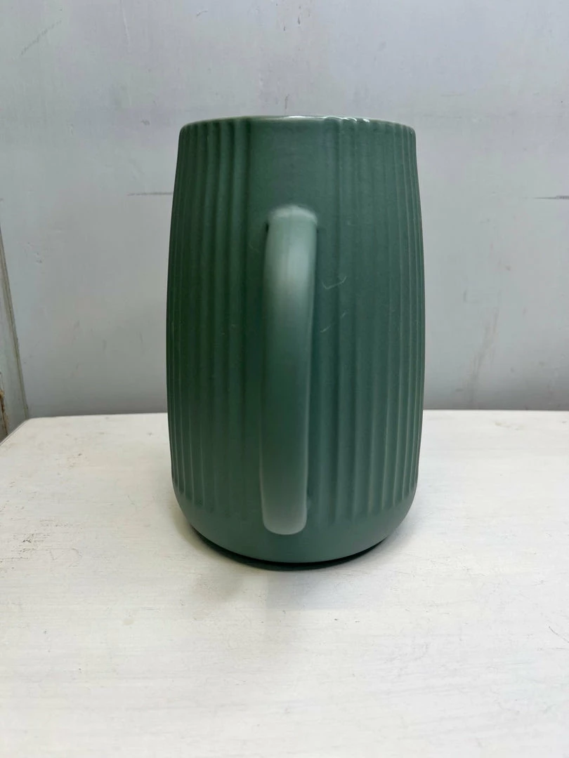 New ๐ฏ The Grey Works Homewares Ceramic Linear Jug In Rosemary ๐ 6 The Grey Works Homewares Ceramic Linear Jug In Rosemary