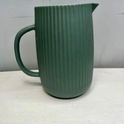 New ๐ฏ The Grey Works Homewares Ceramic Linear Jug In Rosemary ๐ 12 The Grey Works Homewares Ceramic Linear Jug In Rosemary