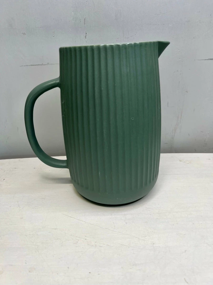 New ๐ฏ The Grey Works Homewares Ceramic Linear Jug In Rosemary ๐ 7 The Grey Works Homewares Ceramic Linear Jug In Rosemary