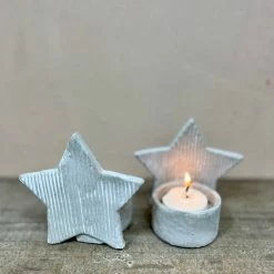 Flash Sale 🛒 The Grey Works 🎁 Christmas Sale Ceramic Star Tealight Holder 🤩 7 The Grey Works Christmas Sale Ceramic Star Tealight Holder