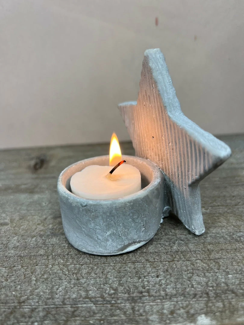 Flash Sale 🛒 The Grey Works 🎁 Christmas Sale Ceramic Star Tealight Holder 🤩 4 The Grey Works Christmas Sale Ceramic Star Tealight Holder