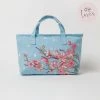 Deals ๐งจ Elizabeth Scarlett Accessories Cherry Blossom Blue Cotton Day Bag ๐คฉ 2 Elizabeth Scarlett Accessories Cherry Blossom Blue Cotton Day Bag