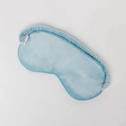 Elizabeth Scarlett Cherry Blossom Blue Cotton Eye Mask Accessories