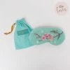 Elizabeth Scarlett Cherry Blossom Mint Velvet Eye Mask Accessories