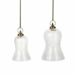 Nkuku Christmas Glass Bell Decoration Small Christmas Sale