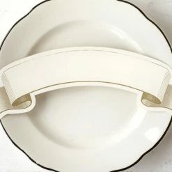 Hester & Cook Dining Decorations Classic Gold Banner Table Decoration -Pack Of 12