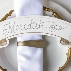 Discount ⭐ Hester & Cook Dining Decorations Classic Gold Banner Table Decoration -Pack Of 12 ⌛ 9 Hester & Cook Dining Decorations Classic Gold Banner Table Decoration -Pack Of 12