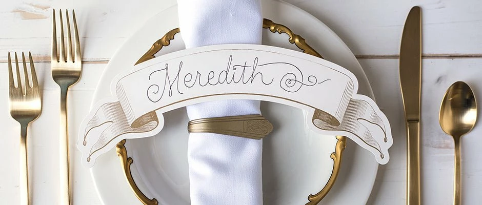 Discount ⭐ Hester & Cook Dining Decorations Classic Gold Banner Table Decoration -Pack Of 12 ⌛ 6 Hester & Cook Dining Decorations Classic Gold Banner Table Decoration -Pack Of 12