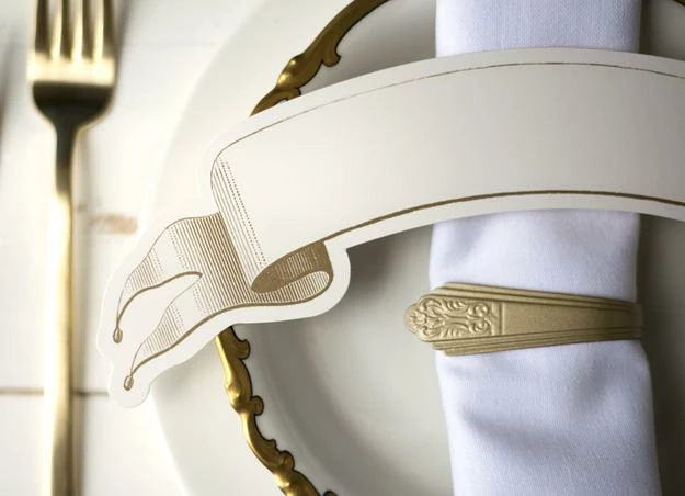 Discount ⭐ Hester & Cook Dining Decorations Classic Gold Banner Table Decoration -Pack Of 12 ⌛ 5 Hester & Cook Dining Decorations Classic Gold Banner Table Decoration -Pack Of 12