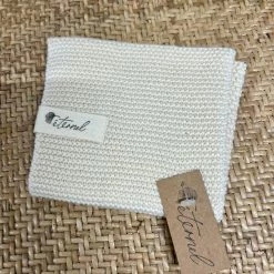 The Grey Works Cream Cotton Kitchen Cloth Homewares