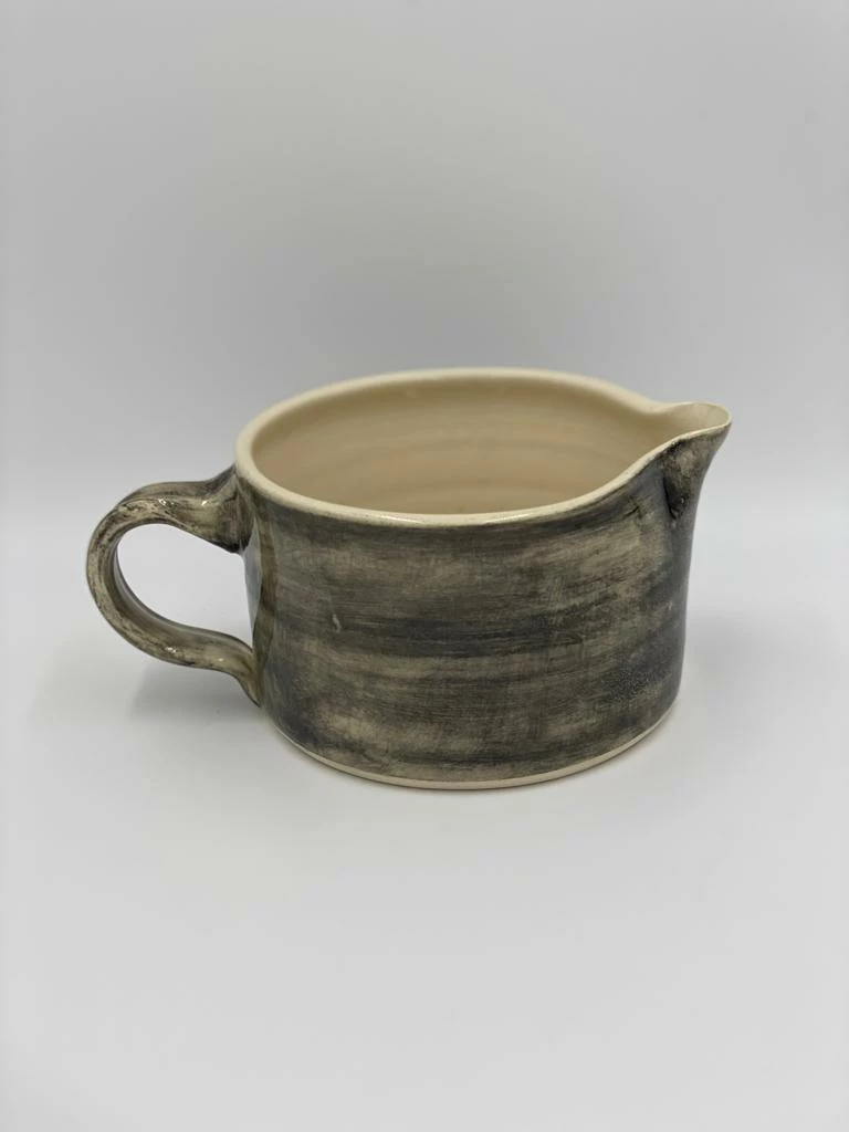 Discount ⭐ Wonki Ware Custard Jug In A Charcoal Plain Wash Mugs & Jugs 😀 3 Wonki Ware Custard Jug In A Charcoal Plain Wash Mugs & Jugs