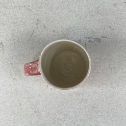 Wonki Ware Espresso Mug In A Pimento Wash