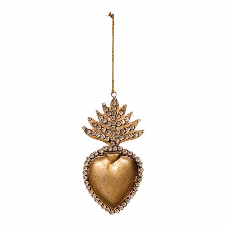 Flash Sale 𧨠The Grey Works Ex Voto Hanging Heart Box With Glass Beading Deco Objects π― 7 The Grey Works Ex Voto Hanging Heart Box With Glass Beading Deco Objects