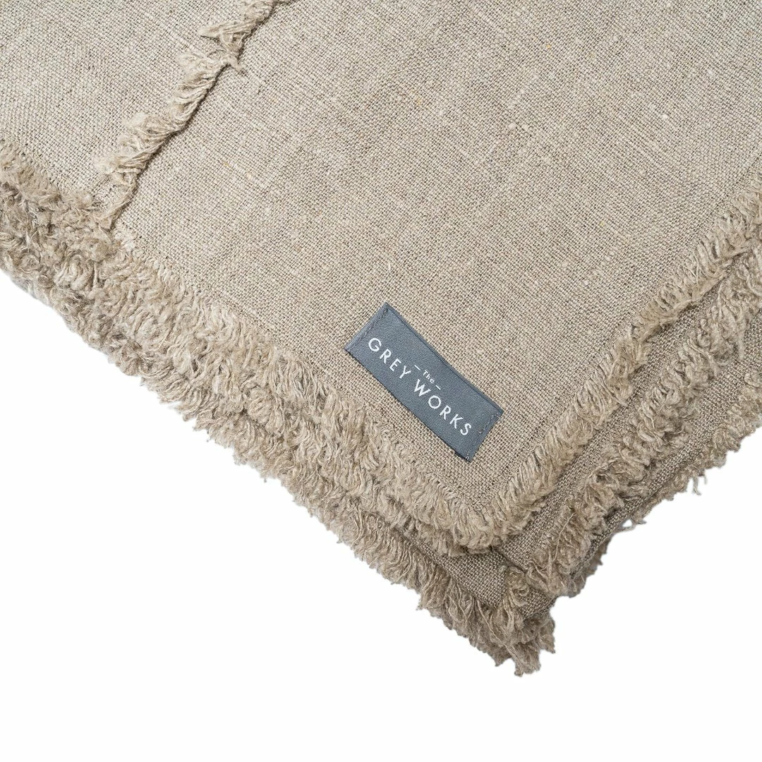 Top 10 ๐ The Grey Works Tablecloths Extra Wide Seamed French Linen Tablecloth Or Throw - Natural โจ 5 The Grey Works Tablecloths Extra Wide Seamed French Linen Tablecloth Or Throw - Natural