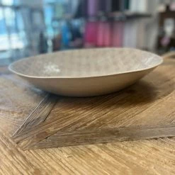 Wonki Ware Extra Large Serving Platter In Aubergine Mixed Pattern Servers & Platters