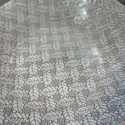 Wonki Ware Extra Large Serving Platter In Aubergine Mixed Pattern Servers & Platters