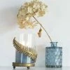 The Grey Works Fern Leaf Hurricane Lamp Homewares
