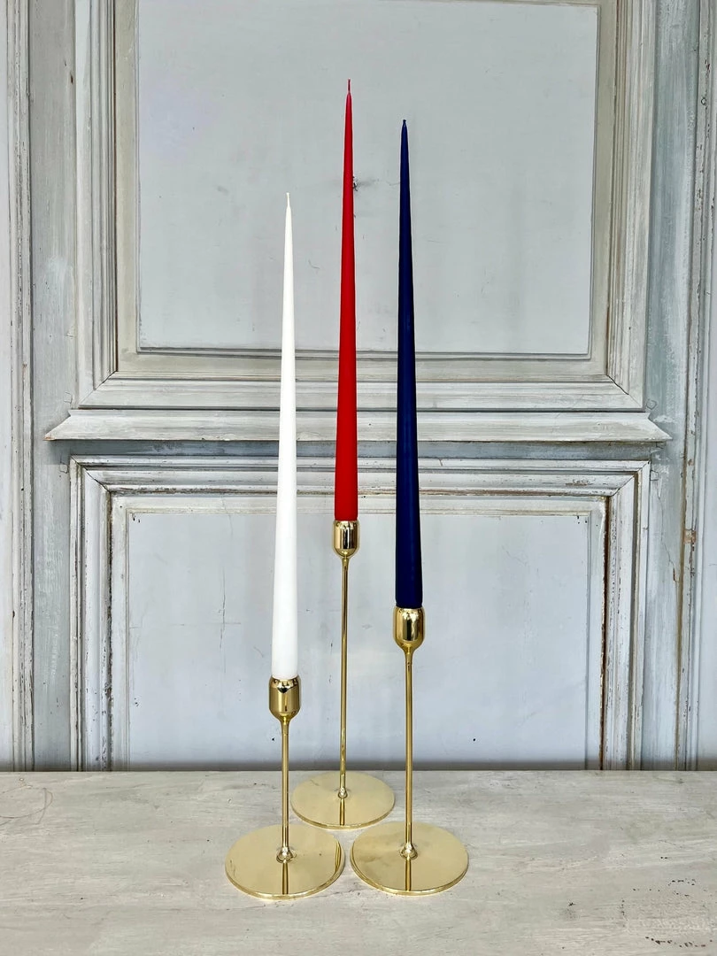 Promo ๐ The Grey Works Homewares Flute Polished Brass Candlestick- Large ๐งจ 8 The Grey Works Homewares Flute Polished Brass Candlestick- Large