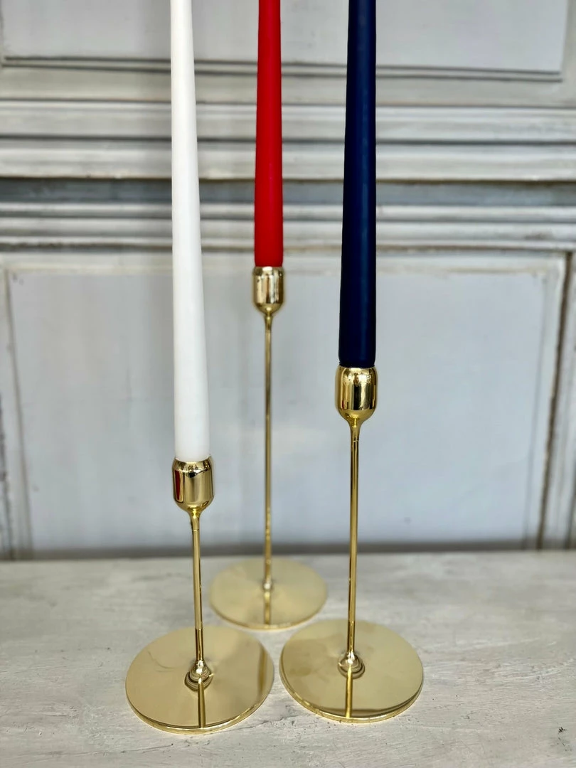 Promo ๐ The Grey Works Homewares Flute Polished Brass Candlestick- Large ๐งจ 7 The Grey Works Homewares Flute Polished Brass Candlestick- Large