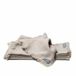 Coupon ⌛ The Grey Works Frayed Edge Linen Napkin - Natural Homewares 🤩 11 The Grey Works Frayed Edge Linen Napkin - Natural Homewares